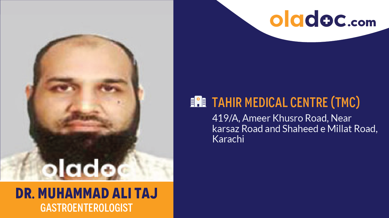 Practice locations of Dr. Muhammad Ali Taj